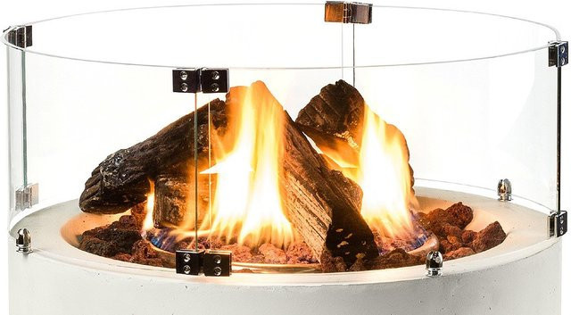 Happy Cocooning Glasschirm für Feuertisch Rund Klein - Bild 1