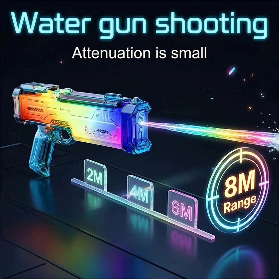 CTMA Elektrische Wasserpistole, mit LED-Licht und Soundeffekten - Bild 5