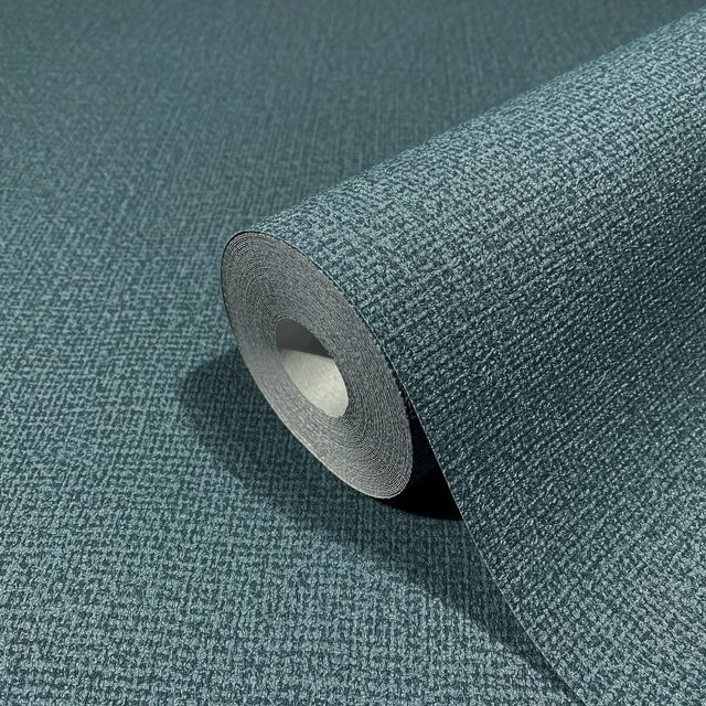 Marburg Vliestapete Kumano 4 Modern Blau Uni mit FSC-Zertifizierung - Bild 1