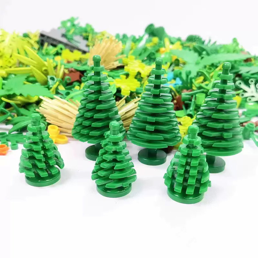 stemedu MOC Pflanzen Zubehör, Bausteine, Natur, Bunt / Mehrfarbig - Bild 3