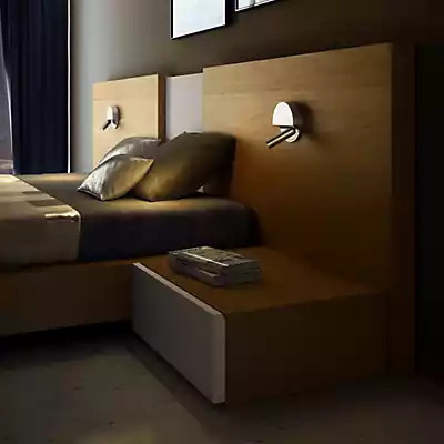 Marset Ledtube L Wandleuchte aus Aluminium in Silber - Bild 1