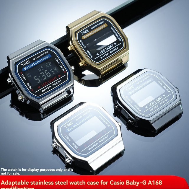 Casio Uhrengehäuse Edelstahl, Silber, Uhrenzubehör - Bild 1
