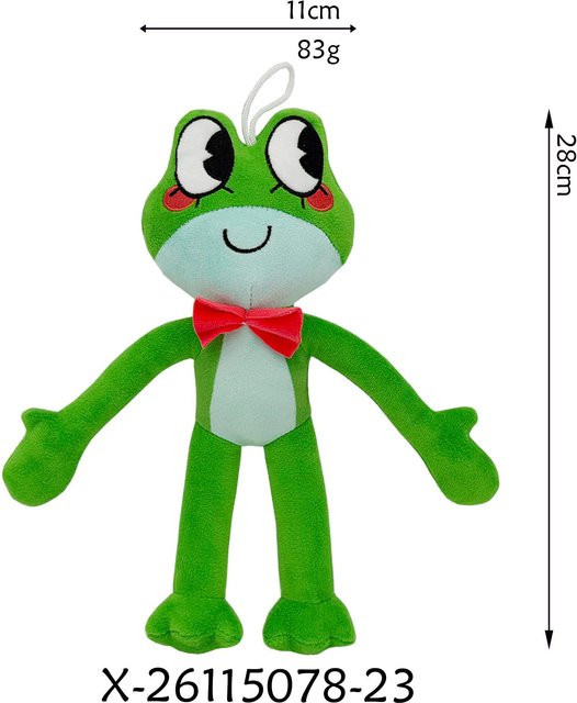 The Amazing Digital Circus Ribbit Frosch, Plüschtier, ab 14 Jahren, unisex - Bild 1