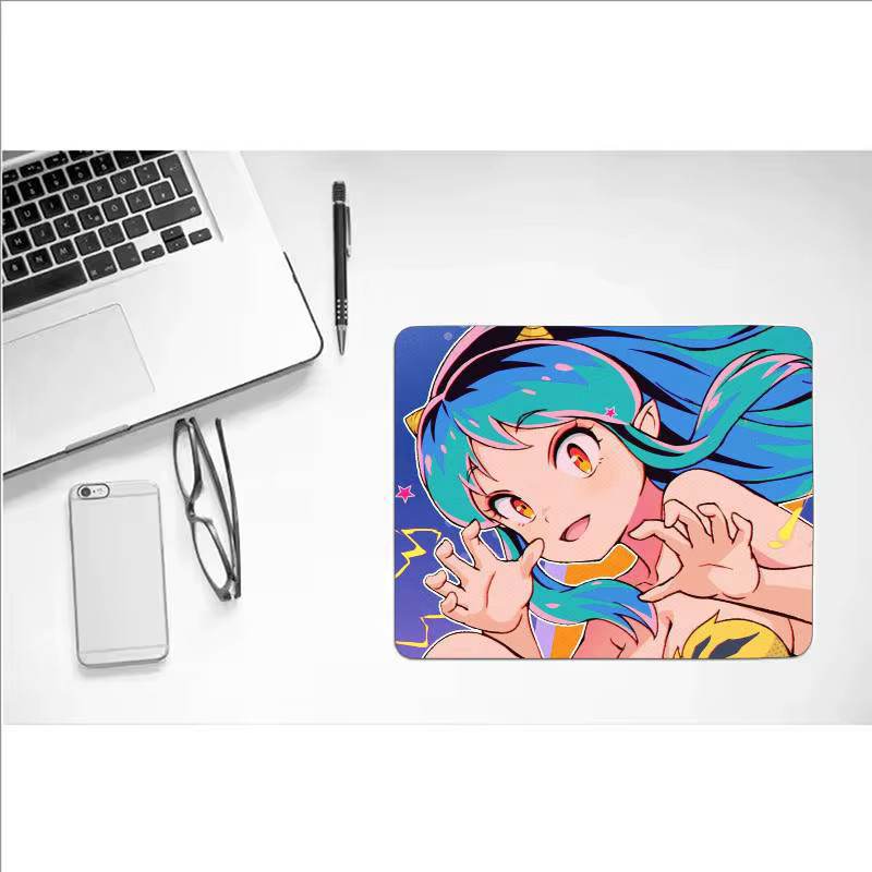 Moetch Urusei Yatsura Anime Mauspad und Tastatur-Pad in Multicolour, rutschfeste Schreibtischunterlage für Laptop und PC - Bild 6