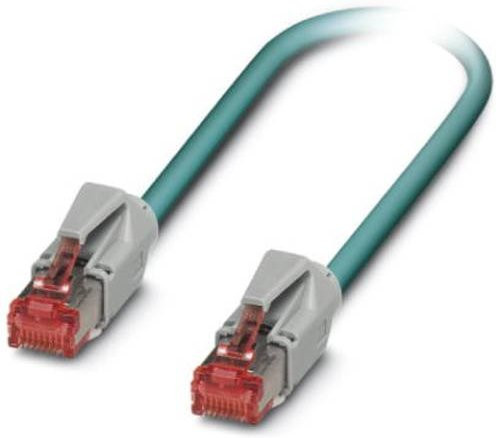 Phoenix Contact RJ45 Patchkabel CAT 5e SF/UTP Ethernet/LAN Blau, Länge: 1,50 m - Bild 1