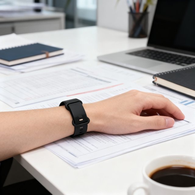 TINUORA Uhrenarmband Silikon, Schwarz, Fitbit Charge 5 6 - Bild 1