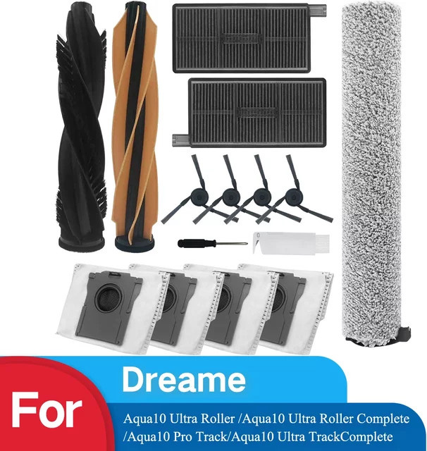 Dreame Zubehör für Aqua10 Ultra Roller, Aqua10 Roller Complete, Aqua10 Pro Track und Aqua10 Ultra Track Complete Roboter - Bild 1