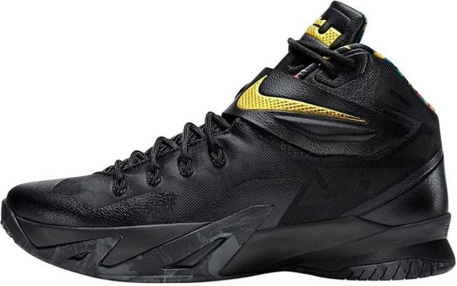 Nike LeBron Zoom Soldier 8 Watch The Throne Basketballschuhe in Schwarz 688579-070 - Bild 1