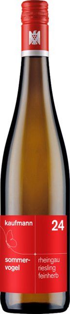 Kaufmann Riesling Weißwein, Rheingau, 2024, feinherb, 0,75 l - Bild 1