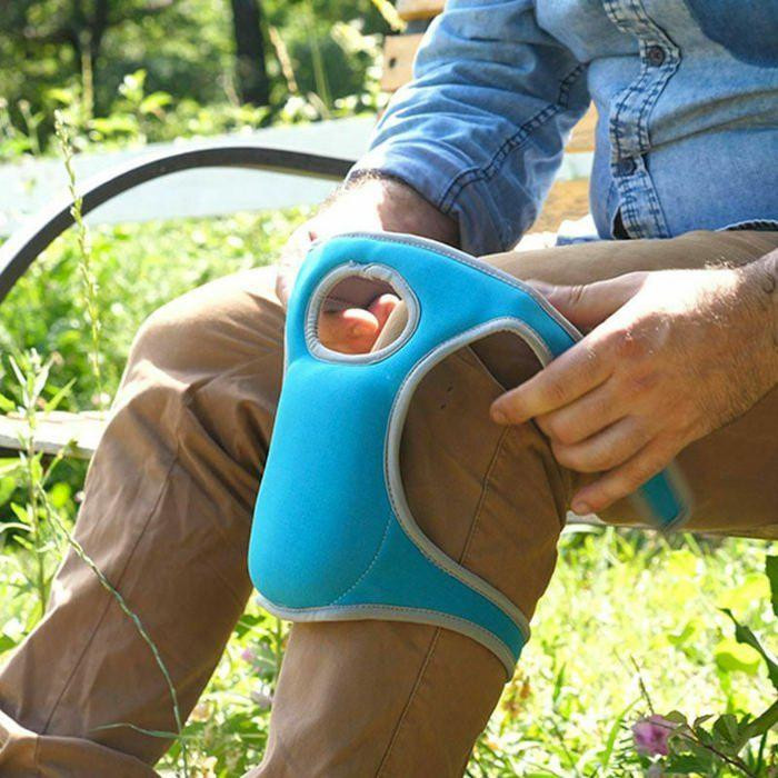 LG-EXPRO Paar Gartenknieschoner verstellbare Knieschützer aus Polyester - Bild 2