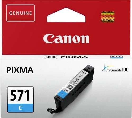 Canon Tintenpatrone CLI-571C Cyan für Inkjet-Drucker - Bild 1