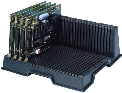BJZ ESD-Platinenhalter H-LS-210 leitfähig Schwarz B/T/H: 27,2 x 20,8 x 9,3 cm - Bild 1