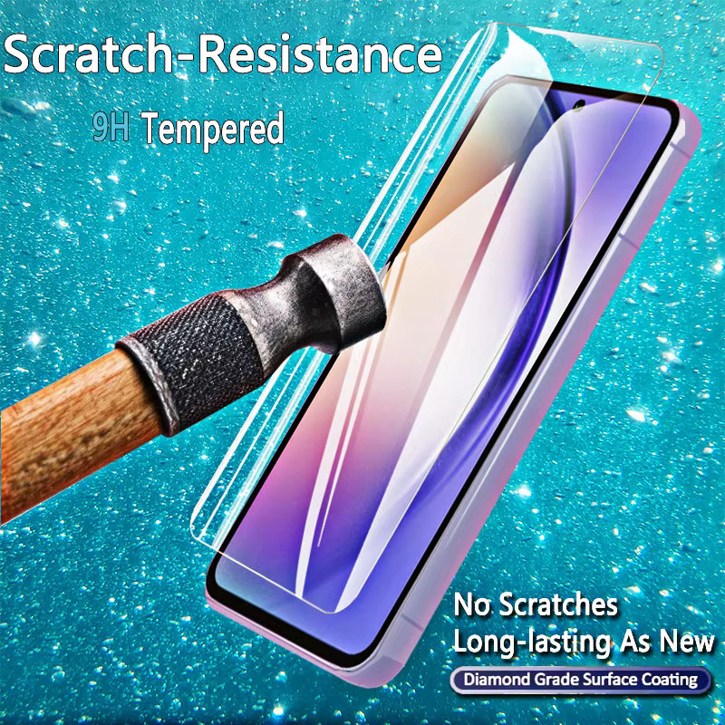 Samsung Galaxy A54 5G Displayschutzfolie aus gehärtetem Glas, 1–4 Stück, transparent - Bild 2