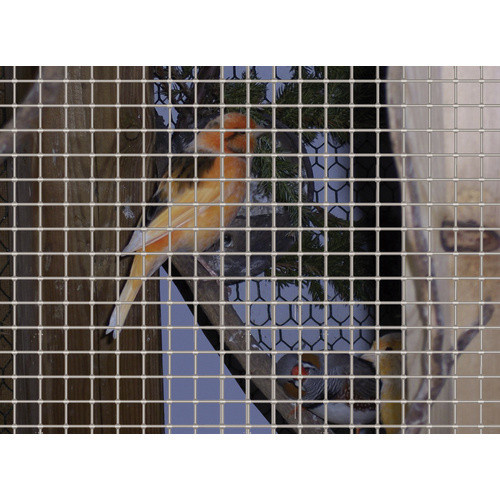 Mr. GARDENER Drahtgitter aus verzinktem Stahl, Farbe: Silber, H x L: 100 x 500 cm - Bild 2