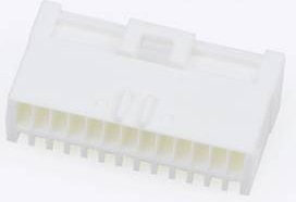 Molex Stiftgehäuse-Kabel 512271300 in Weiß aus Kunststoff - Bild 1