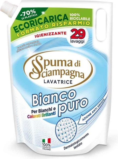 Spuma di Sciampagna Waschmittel Weiß für 29 Wäschen, 1,305 l - Bild 1