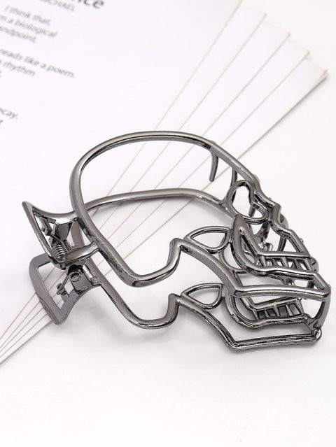 YULIN Haarspange Totenkopf, Metal, Damen - Bild 1