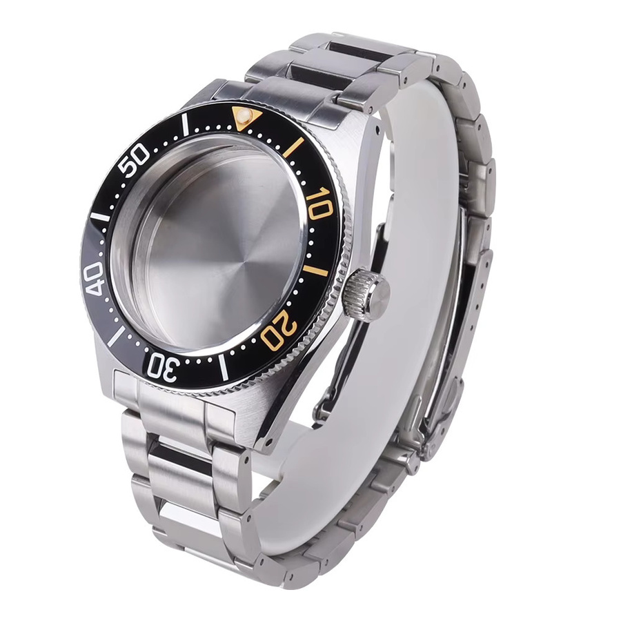 Uhrenarmband Edelstahl, Silber, 40 mm - Bild 2