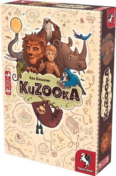 KuZOOkA Pegasus Brettspiel Zoo Tierausbruch aus Holz in Bunt/Mehrfarbig - Bild 2