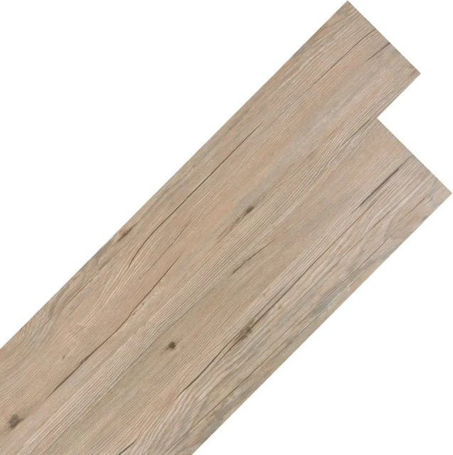 DELUKE Vinylboden PVC-Dielen in Eichenbraun, selbstklebend, wasserfest und rutschfest, Holzoptik, 2,51 m² - Bild 1
