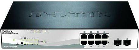 D-Link DGS-1210-10P/E Managed L2 Gigabit Ethernet Switch mit PoE-Funktion, 10 Ports, Schwarz - Bild 3