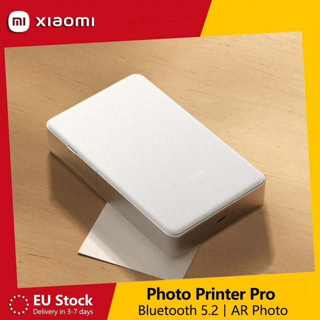 Xiaomi Tragbarer Fotodrucker Pro Bluetooth 5.2 Thermodrucker in Weiß für Smartphone und Tablet - Bild 1