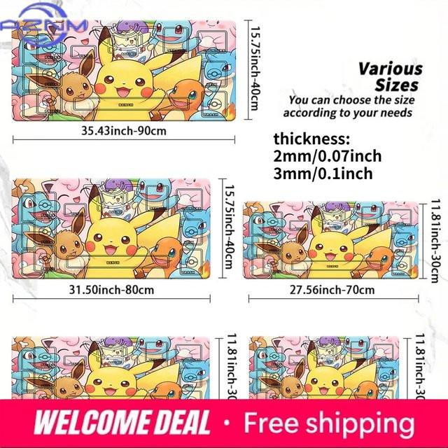 Potdemiel Pokémon TCG Battle Game Spielmatte, bunt / mehrfarbig - Bild 1