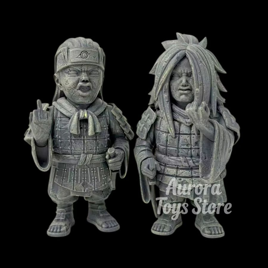 Bandai Anime Naruto Figur Senju Hashirama und Uchiha Madara PVC Statue Multicolor, Höhe: 14 cm - Bild 2