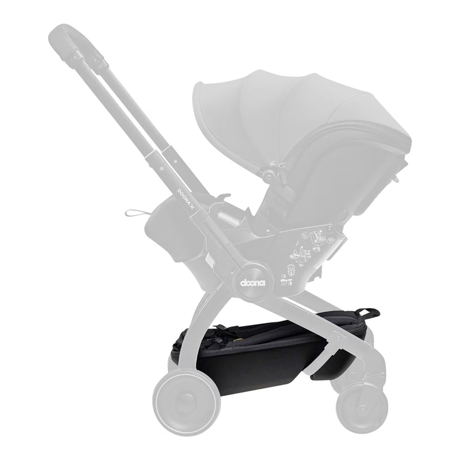 Doona Pack & Go Basket Rucksack schwarz - Bild 2