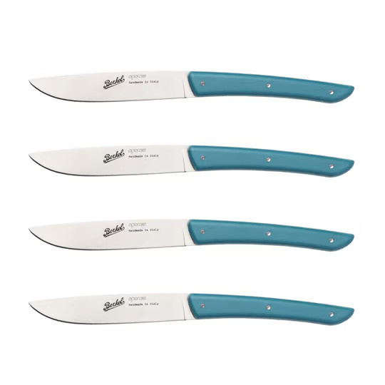 Berkel Steakmesser-Set, 4-teilig, petrol, matt - Bild 2