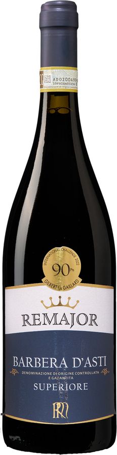 Remajor Barbera d'Asti Superiore Rotwein, Italien, 0,75 l - Bild 2