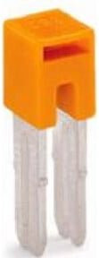 WAGO Querbrücker 282-424 Orange isoliert 100 Stück - Bild 1