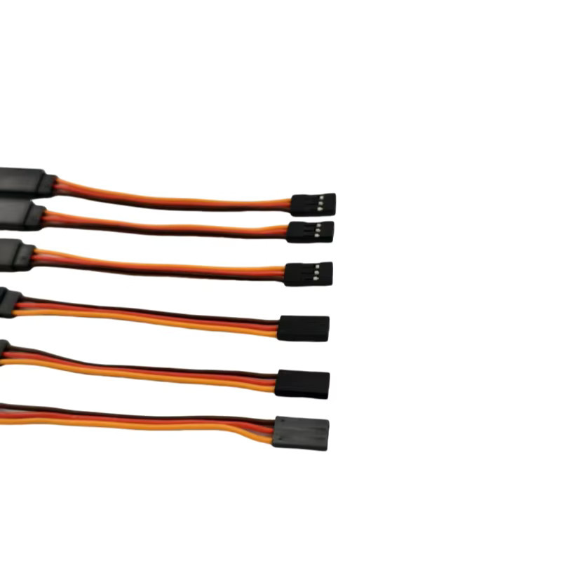 KePaQi 10-teiliges Verlängerungskabel-Set mit 60 Kernen für RC Futaba JR, Stecker auf Buchse, in den Längen 10 cm, 15 cm, 20 cm, 30 cm und 50 cm - Bild 2