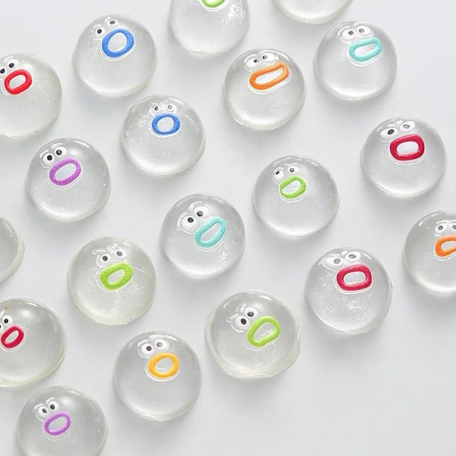 Yiran bag 10-teiliges Set Squishy Mini Transparent Stressabbau Spielzeug - Bild 1