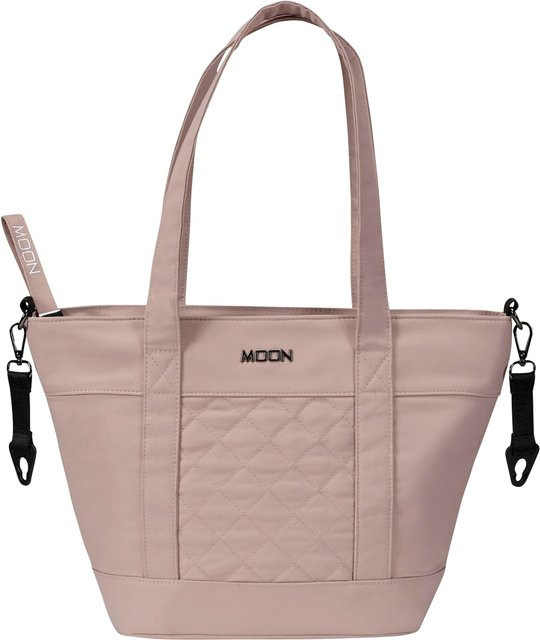 Moon Wickeltasche V-Shape Bag beige Schultertasche faltbar B: 41,0 cm, H: 28,0 cm, T: 16,0 cm - Bild 1