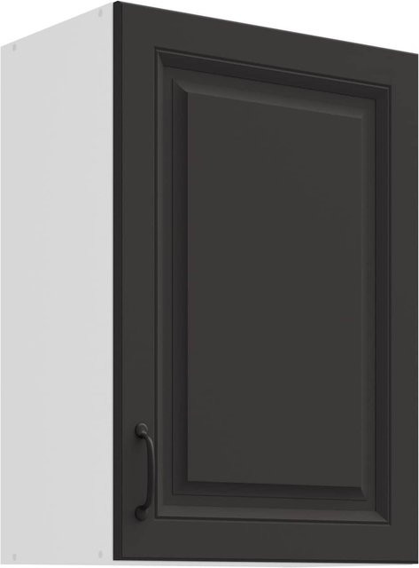 Hängeschrank Stilo in Grau matt für deine Landhaus-Küchenzeile, Breite: 50 cm - Bild 1