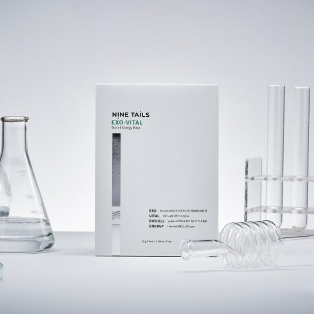 Ninetails Exo Vital Biocell Energy Masken-Packung, Weiß, Erwachsene - Bild 1
