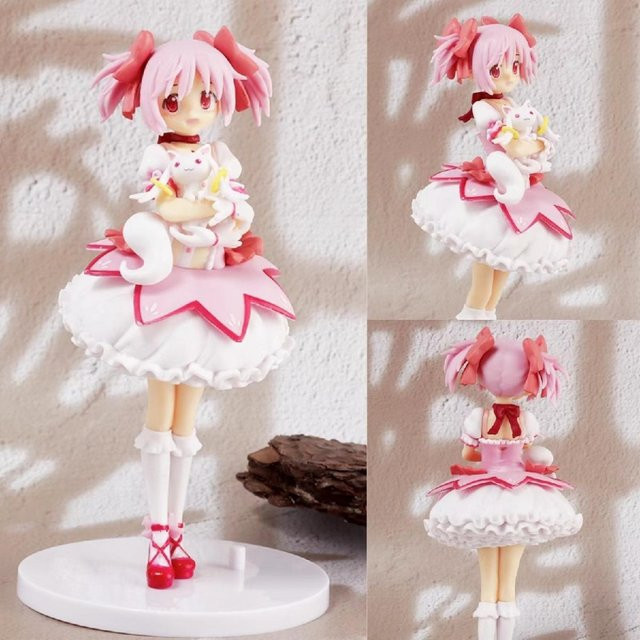Bandai Kaname Madoka Anime Mädchenfigur, PVC-Modell Statue, 18cm - Bild 1