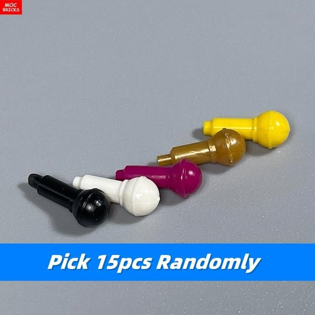 Yiran toy MOC Bausteine Utensil Mikrofonständer Musikbar Szene, Konstruktionsbausteine, ab 6 Jahren - Bild 1