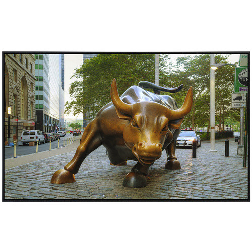 papermoon Infrarotheizung EcoHeat Wall Street Bull mit Matt-Effekt in Bunt, App-Steuerung und Überhitzungsschutz, B/H/T: 60 x 50 x 50 cm - Bild 2