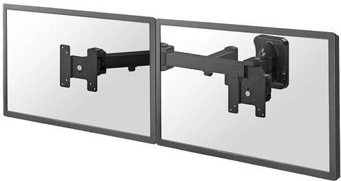 Neomounts Monitor-Wandhalterung FPMA-W960D Schwarz für 25,4 bis 68,6 cm Displays mit VESA 75x75 mm, neigbar und schwenkbar - Bild 1