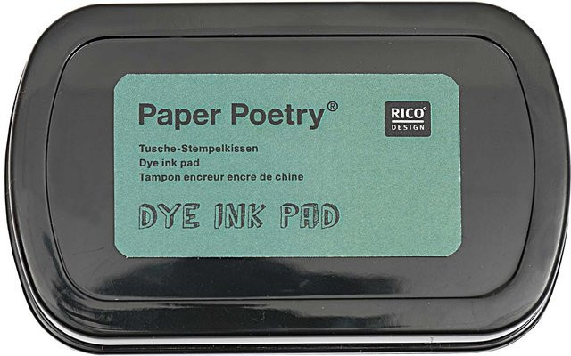 Rico Design Paper Poetry Tusche Stempelkissen in Grün - Bild 1