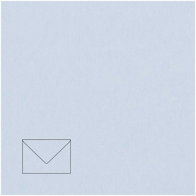 Rico Design Paper Poetry Kuvert Essentials B6, 5 Stück, Hellblau - Bild 1