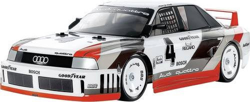Tamiya Audi 90 quattro Racing Lac. TT-02, RC Modellauto, 1:10, Weiß - Bild 1