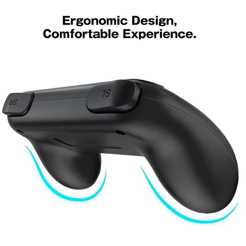 DIXSG 2 Stück ergonomische Controller-Griffe für Nintendo Switch und Switch OLED Joy Con - Bild 1