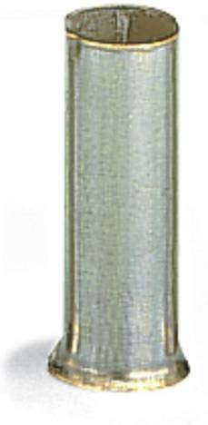 WAGO 216-108 Aderendhülsen 6mm² aus Metall in Silber, 250 Stück - Bild 1