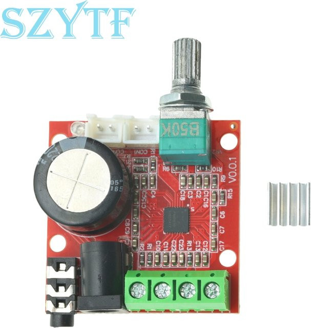 SZYTF 12V Mini Hi-Fi PAM8610 Audio Stereo Verstärkerplatine 2X10W Dual Channel D Klasse - Bild 1