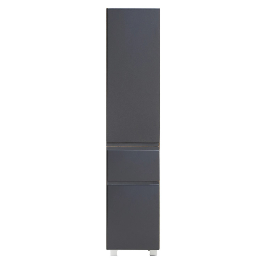 Held Möbel Seitenschrank Ancona in matt Grau-Wotaneiche, B/T/H: 40 x 35 x 180 cm - Bild 2