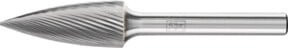 PFERD TOOLS Hartmetall Frässtift Spitzbogen SPG universal fein, Durchmesser: 12 mm, Länge: 30 mm, Schaft-Durchmesser: 6 mm, Farbe: Silber - Bild 1