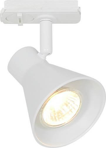 Nordlux Eik Link Hochvolt-Schienensystem-Leuchte mit 3 verstellbaren Spots und 1m Schiene, GU10, Weiß - Bild 1